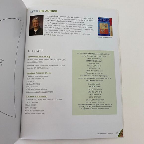 Fuse-and-Tell Journal Quilts : Create Your Story in Cloth by Laura Wasilowski... - Picture 9 of 16